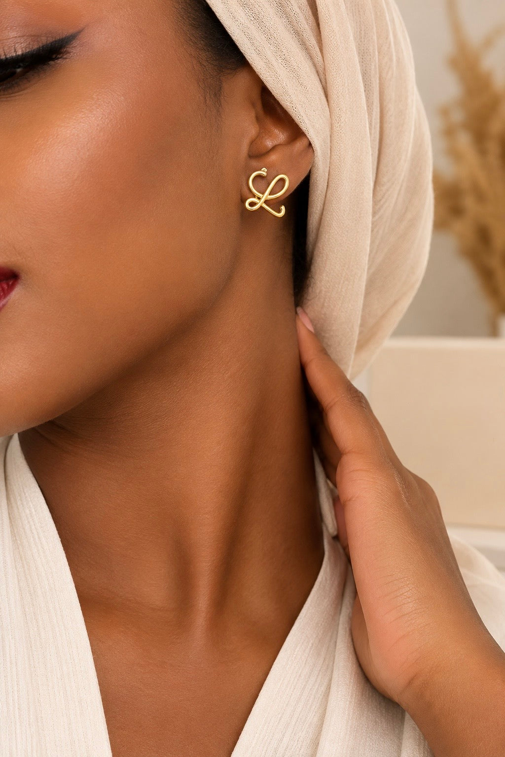 Ensemble bracelet boucles d’oreilles Loewe